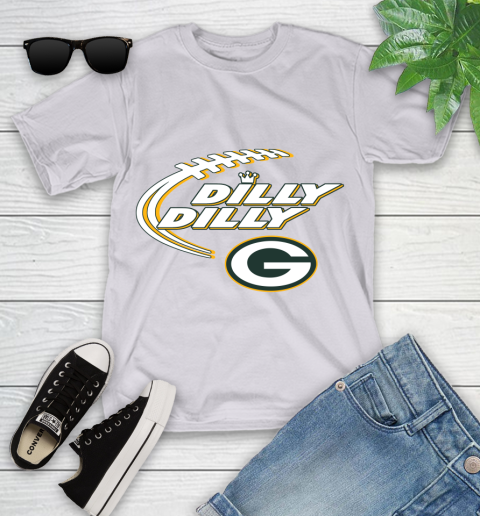 NFL Green Bay Packers Dilly Dilly Football Sports Youth T-Shirt 4