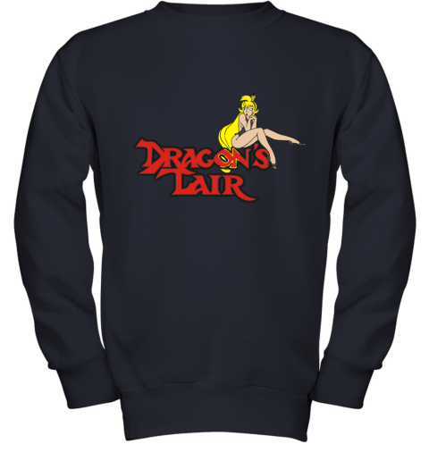 cno6 dragons lair daphne baseball shirts youth sweatshirt 47 front navy