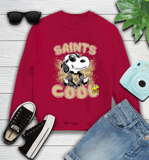 NFL Football New Orleans Saints Cool Snoopy Shirt Sweatshirt 8