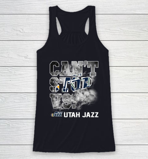 NBA Utah Jazz Basketball Can't Stop Vs Racerback Tank 7
