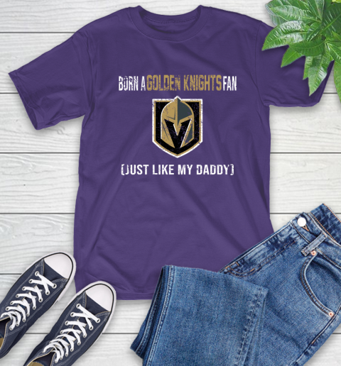 NHL Vegas Golden Knights Hockey Loyal Fan Just Like My Daddy Shirt T-Shirt 5