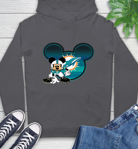 NFL Miami Dolphins Mickey Mouse Disney Football T Shirt Hoodie 7