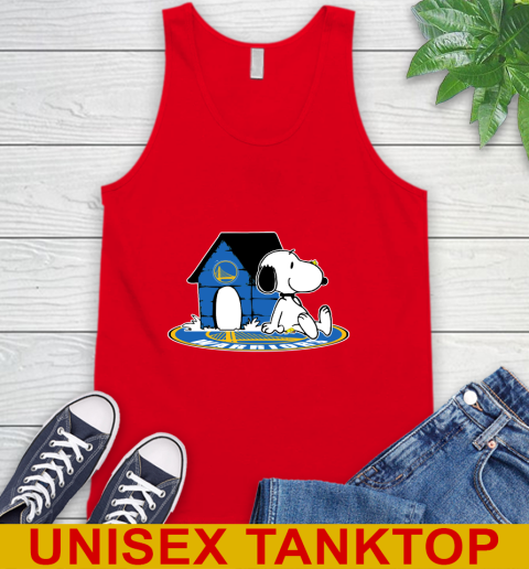 NBA Basketball Golden State Warriors Snoopy The Peanuts Movie Shirt Tank Top 6