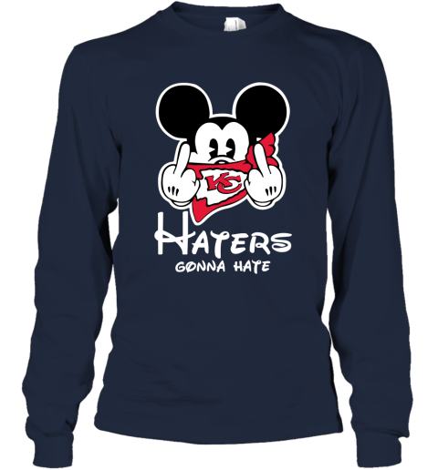 NFL Kansas City Chiefs Haters Gonna Hate Mickey Mouse