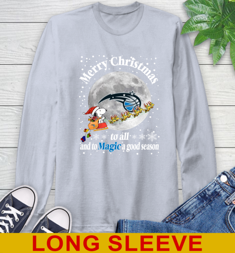 Orlando Magic Merry Christmas To All And To Magic A Good Season NBA Basketball Sports Long Sleeve T-Shirt 6