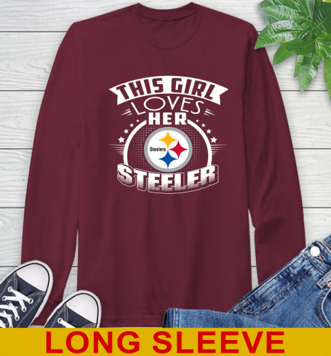 Pittsburgh Steelers NFL Football This Girl Loves Her Team 61