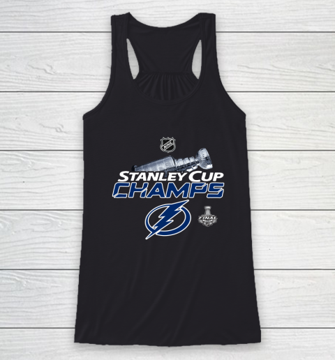 Stanley Cup Champions NHL Tampa Bay Lightning 2020 Stanley Cup Racerback Tank