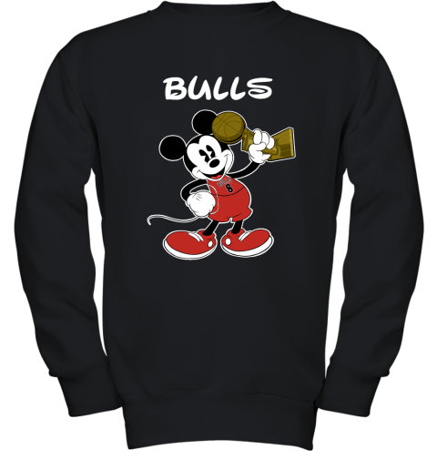 Mickey Chicago Bulls Youth Sweatshirt