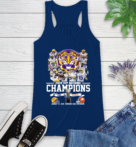 LSU Tigers 2020 Cfp National Champions Shirt 42