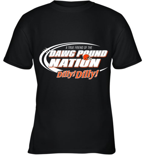 A True Friend Of The Browns Nation Youth T-Shirt