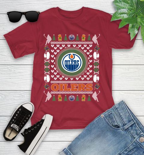Edmonton Oilers Merry Christmas NHL Hockey Loyal Fan Ugly Shirt 113