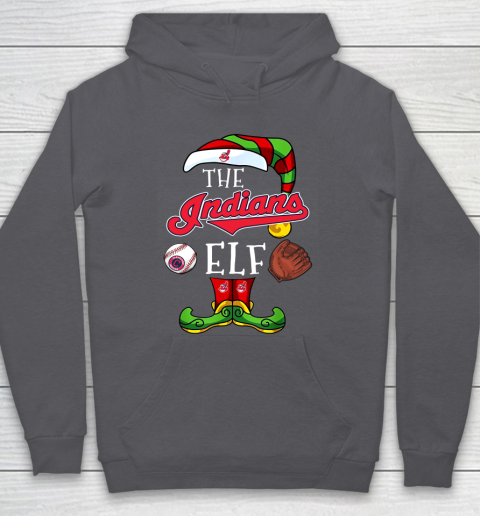 Cleveland Indians Christmas ELF Funny MLB Hoodie 4