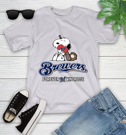 MLB The Peanuts Movie Snoopy Forever Win Or Lose Baseball Milwaukee Brewers 106