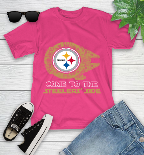 NFL Come To The Pittsburgh Steelers Wars Football Sports Youth T-Shirt 11