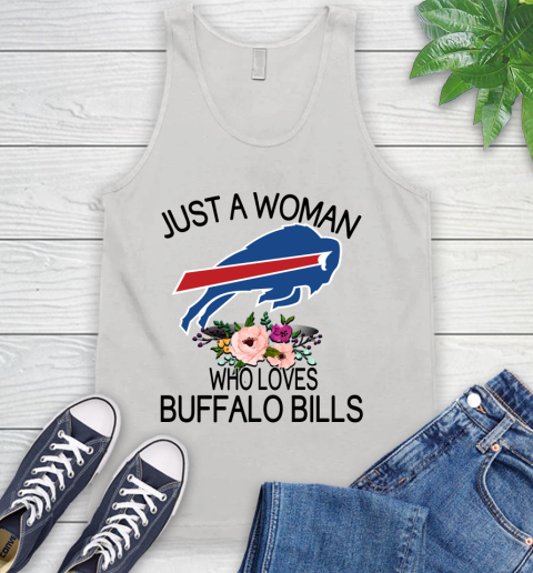 NFL Just A Woman Who Loves Buffalo Bills Football Sports Tank Top