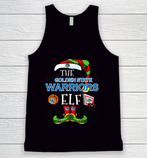 Golden State Warriors Christmas ELF Funny NBA Tank Top