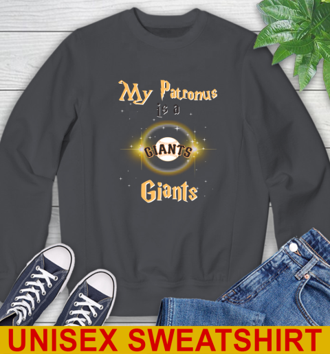MLB Baseball Harry Potter My Patronus Is A San Francisco Giants Sweatshirt 7