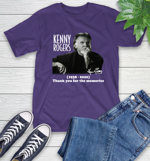Kenny Rogers 1938 2020 signature thank you for the memories 5