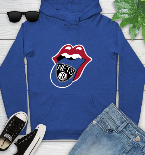 Brooklyn Nets NBA Basketball Lips I Root For My Team Adoring Fan 145