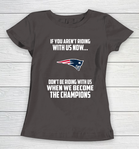 NFL New England Patriots Football We Become The Champions Women's T-Shirt 7