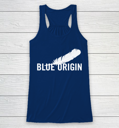 Blue Origin  All White Racerback Tank 6