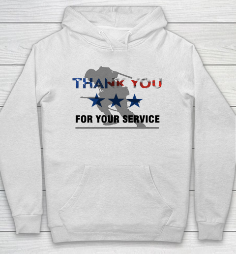 Veteran Shirt Memorial Day Thank You For Your Service Hoodie