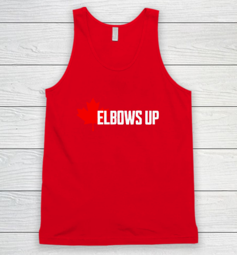 Elbows Up Canada True North Strong and Free Proud Canadian Tank Top 4