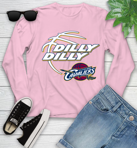 NBA Cleveland Cavaliers Dilly Dilly Basketball Sports Youth Long Sleeve 10