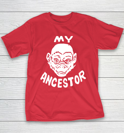 My Ancestor Monkey Youth T-Shirt 7