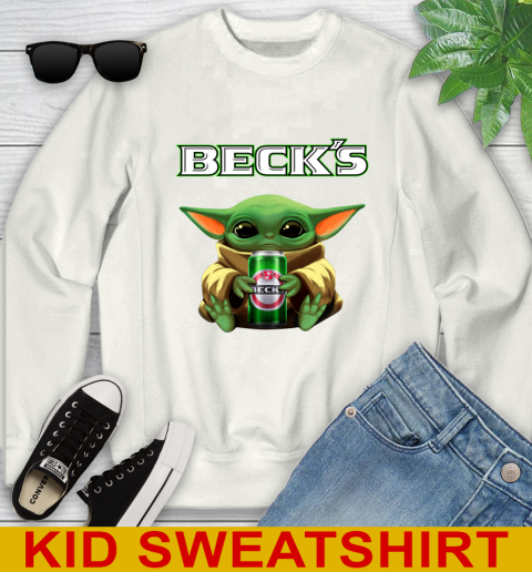 Star Wars Baby Yoda Hugs Beck's Beer Shirt 113