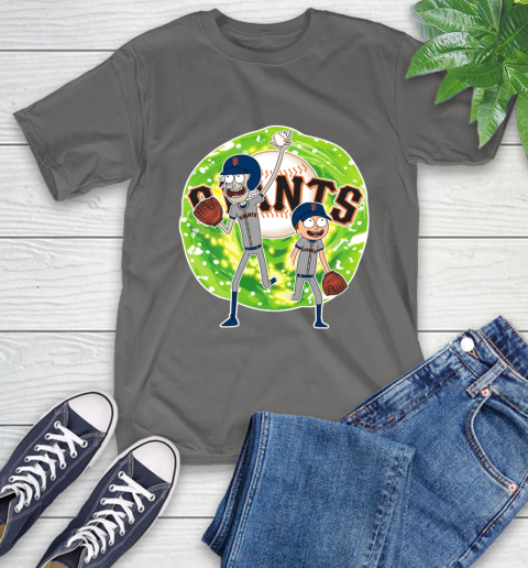 MLB San Francisco Giants Rick And Morty Baseball Sports T-Shirt 9