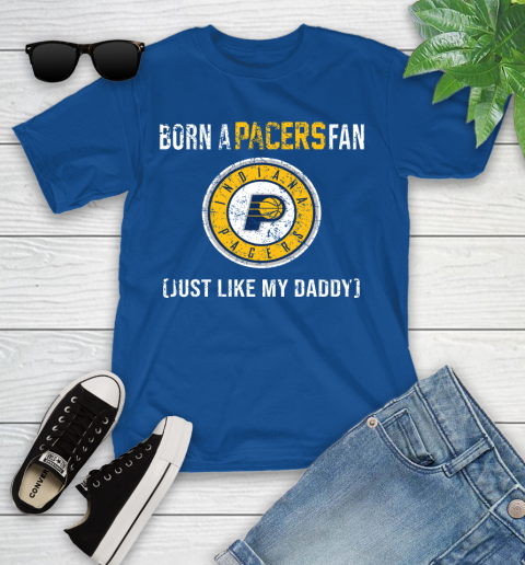 NBA Indiana Pacers Loyal Fan Just Like My Daddy Basketball Shirt Youth T-Shirt 10