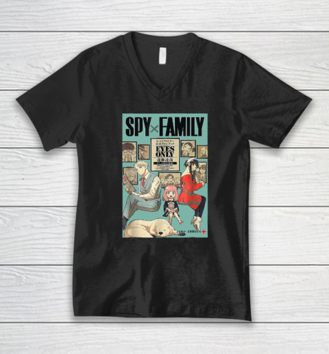Family X Spy Art V-Neck T-Shirt