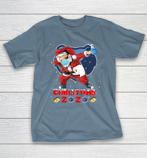 Memphis Grizzlies Funny Santa Claus Dabbing Christmas 2020 NBA T-Shirt 6