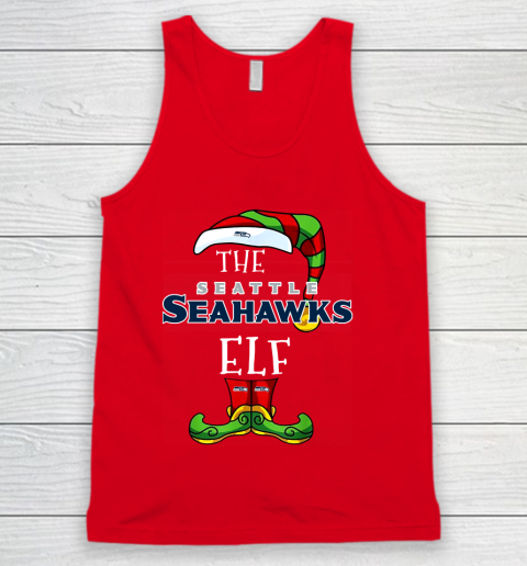 Seattle Seahawks Christmas ELF Funny NFL Tank Top 5