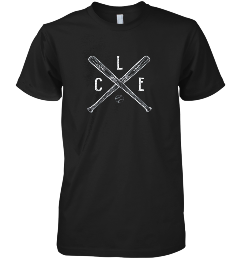 Vintage Cleveland Baseball Shirt Cleveland Ohio Premium Men's T-Shirt