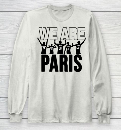 We Are Paris T Shirt Ici C'est Paris Welcome To Paris Long Sleeve T-Shirt 9