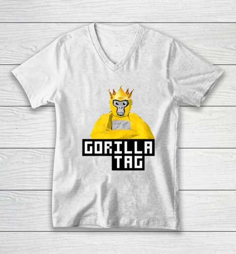 Gorilla Tag Party Time V-Neck T-Shirt
