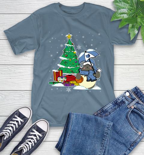 Memphis Grizzlies NBA Basketball Cute Tonari No Totoro Christmas Sports T-Shirt 8