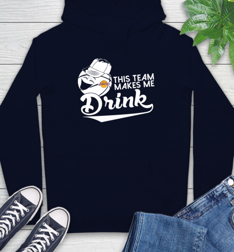 Los Angeles Lakers NBA Basketball This Team Makes Me Drink Adoring Fan Hoodie 3