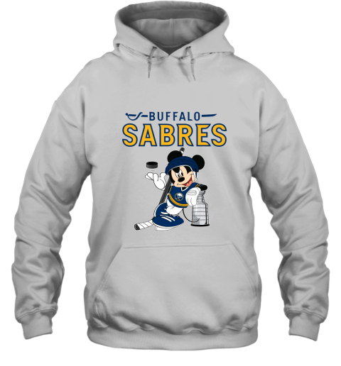 Mickey Buffalo Sabres With The Stanley Cup Hockey NHL Hoodie