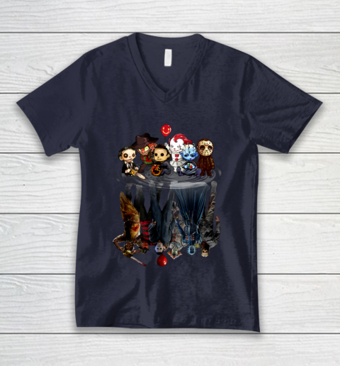 Creeps Halloween Horror Movies Gift T Shirt.0ESDTDUYC9 V-Neck T-Shirt 2