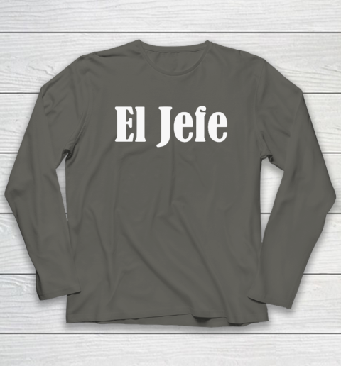 Coach Pop El Jefe (print on front and back) Long Sleeve T-Shirt 4