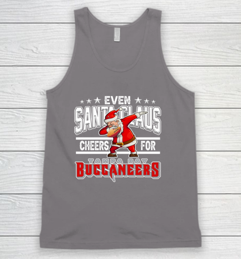 Tampa Bay Buccaneers Even Santa Claus Cheers For Christmas NFL Tank Top 6