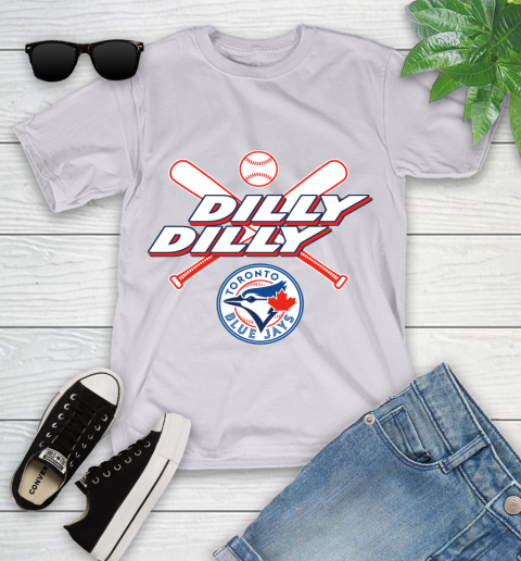 MLB Toronto Blue Jays Dilly Dilly Baseball Sports Youth T-Shirt 4