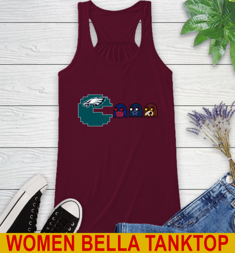 Philadelphia Eagles NFL Football Pac Man Champion Racerback Tank 3
