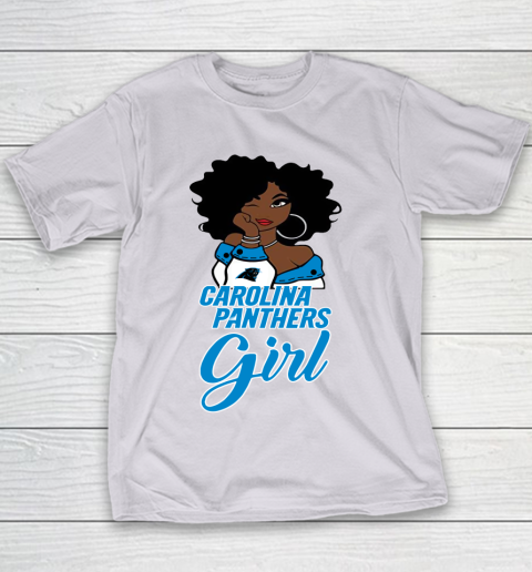 Carolina Panthers Girl NFL Youth T-Shirt 5