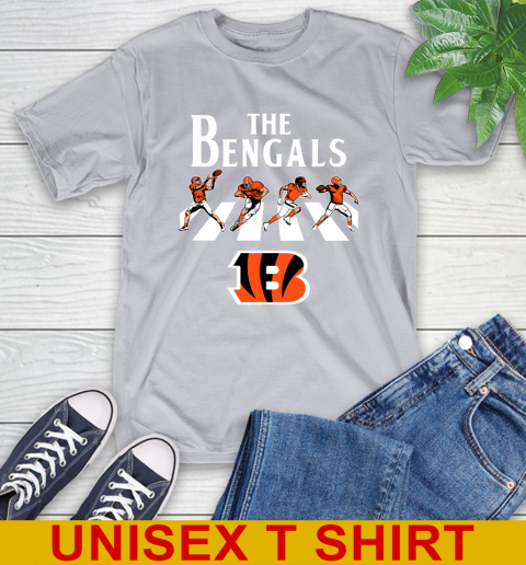 NFL Football Cincinnati Bengals The Beatles Rock Band Shirt T-Shirt 5