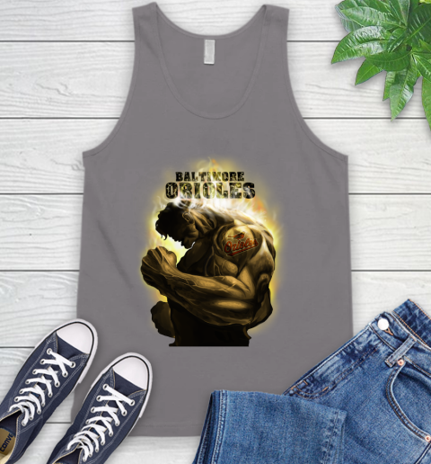 Baltimore Orioles MLB Baseball Hulk Marvel Avengers Sports Tank Top 6