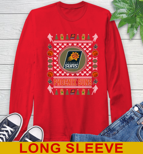 Phoenix Suns Merry Christmas NBA Basketball Loyal Fan Long Sleeve T-Shirt 12